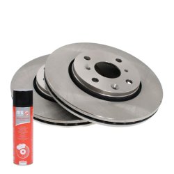 Brake Disc + Cleaner MASTER-SPORT 24012001801-SET-MSP OE Ref 1613819880 MASTER SPORT
