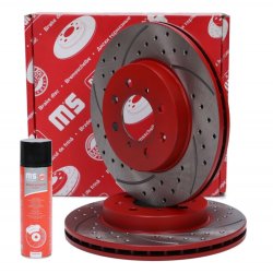 Brake Disc + Cleaner MASTER-SPORT 24012101051SE-SET-MSP OE Ref 45251S5DA10 MASTER SPORT