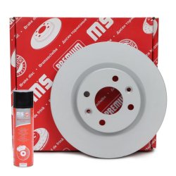 Brake Disc Set + Cleaner MASTER-SPORT 24012101061PR-PCS-MSP OE Ref 4020600Q0E MASTER SPORT