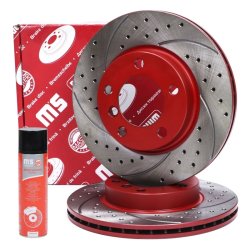 Brake Disc + Cleaner MASTER-SPORT 24012201151SE-SET-MSP OE Ref 34111160674 MASTER SPORT
