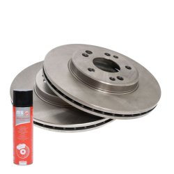 Brake Disc Set + Cleaner MASTER-SPORT 24012201311-SET-MSP OE Ref 1244211412 MASTER SPORT