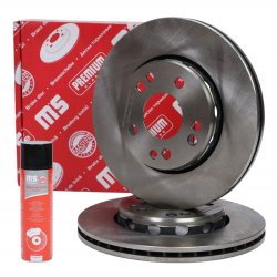 Brake Disc + Cleaner MASTER-SPORT 24012201341-SET-MSP OE Ref 1244211412 MASTER SPORT