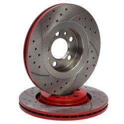 Brake Disc Set MASTER-SPORT 24012201501SE-SET-MS OE Ref 1J0615301E MASTER SPORT