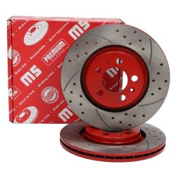 Brake Disc Set MASTER-SPORT 24012201501SE-SET-MS OE Ref 1J0615301E MASTER SPORT