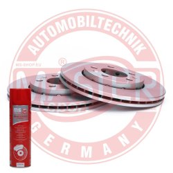 Brake Disc Set + Cleaner MASTER-SPORT 24012201511PR-SET-MSP OE Ref 1J0615301D MASTER SPORT