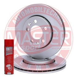Brake Disc Set + Cleaner MASTER-SPORT 24012201511PR-SET-MSP OE Ref 1J0615301D MASTER SPORT