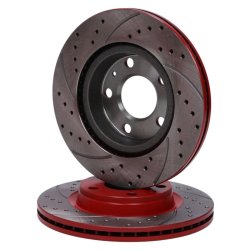 Brake Disc Set MASTER-SPORT 24012201521SE-SET-MS OE Ref 8E0615301D MASTER SPORT