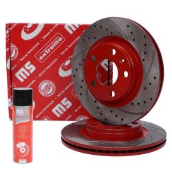 Brake Disc + Cleaner MASTER-SPORT 24012201521SE-SET-MSP OE Ref 8E0615301D MASTER SPORT