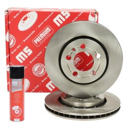Brake Disc + Cleaner MASTER-SPORT 24012201631-SET-MSP OE Ref 8L0615601 MASTER SPORT