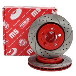 Brake Disc Set MASTER-SPORT 24012201631SE-SET-MS OE Ref 8N0615601B MASTER SPORT