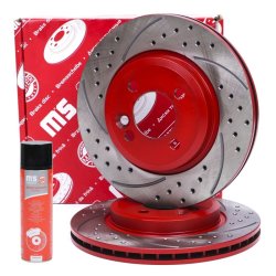 Brake Disc + Cleaner MASTER-SPORT 24012202041SE-SET-MSP OE Ref 34111502891 MASTER SPORT