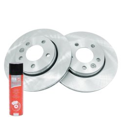Brake Disc + Cleaner MASTER-SPORT 24012202111-SET-MSP OE Ref 7E0615601D MASTER SPORT