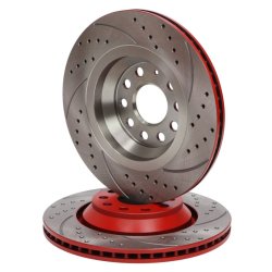 Brake Disc Set MASTER-SPORT 24012202191SE-SET-MS OE Ref 1K0615601N MASTER SPORT