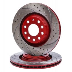 Brake Disc Set MASTER-SPORT 24012202201SE-SET-MS OE Ref 8E0615601R MASTER SPORT