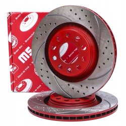 Brake Disc Set MASTER-SPORT 24012202201SE-SET-MS OE Ref 8E0615601R MASTER SPORT