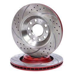 Brake Disc Set MASTER-SPORT 24012202201SE-SET-MS OE Ref 8E0615601R MASTER SPORT