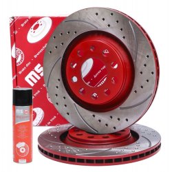 Brake Disc + Cleaner MASTER-SPORT 24012202201SE-SET-MSP OE Ref 8E0615601R MASTER SPORT