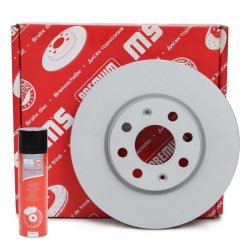 Brake Disc Set + Cleaner MASTER-SPORT 24012202311PR-PCS-MSP OE Ref 55700920 MASTER SPORT