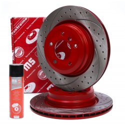 Brake Disc + Cleaner MASTER-SPORT 24012202361SE-SET-MSP OE Ref 34216764655 MASTER SPORT