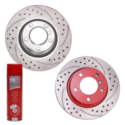 Brake Disc + Cleaner MASTER-SPORT 24012202381SE-SET-MSP OE Ref 34116764641 MASTER SPORT