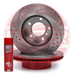 Brake Disc + Cleaner MASTER-SPORT 24012202381SE-SET-MSP OE Ref 34116764641 MASTER SPORT