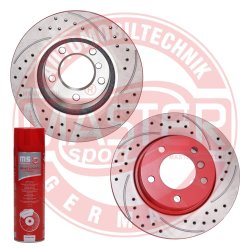 Brake Disc + Cleaner MASTER-SPORT 24012202381SE-SET-MSP OE Ref 34116764641 MASTER SPORT