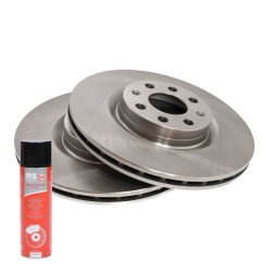 Brake Disc Set + Cleaner MASTER-SPORT 24012202411-SET-MSP OE Ref 55700922 MASTER SPORT