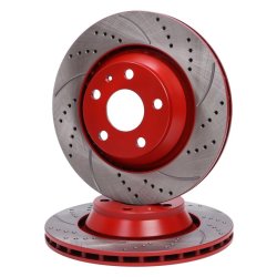 Brake Disc Set MASTER-SPORT 24012202421SE-SET-MS OE Ref 8J0615601A MASTER SPORT