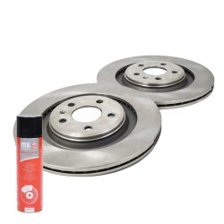 Brake Disc + Cleaner MASTER-SPORT 24012202501-SET-MSP OE Ref 4H0615601H MASTER SPORT