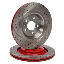 Brake Disc Set MASTER-SPORT 24012202501SE-SET-MS OE Ref 4H0615601H MASTER SPORT