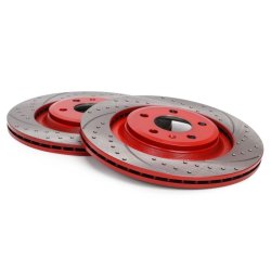 Brake Disc Set MASTER-SPORT 24012202501SE-SET-MS OE Ref 4H0615601H MASTER SPORT