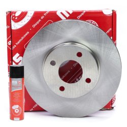 Brake Disc + Cleaner MASTER-SPORT 24012202771-PCS-MSP OE Ref 402061HA0A MASTER SPORT