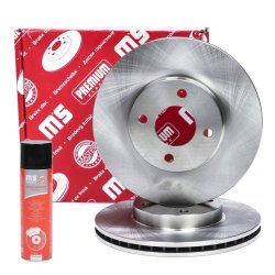 Brake Disc + Cleaner MASTER-SPORT 24012202771-SET-MSP OE Ref 402061HA0A MASTER SPORT
