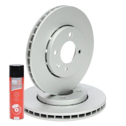 Brake Disc Set + Cleaner MASTER-SPORT 24012202811-SET-MSP OE Ref 1S0615301 MASTER SPORT