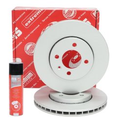 Brake Disc Set + Cleaner MASTER-SPORT 24012202811PR-SET-MSP OE Ref 1S0615301 MASTER SPORT