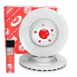 Brake Disc Set + Cleaner MASTER-SPORT 24012202861PR-SET-MSP OE Ref 51884303 MASTER SPORT