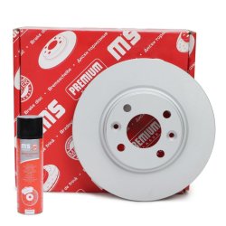 Brake Disc Set + Cleaner MASTER-SPORT 24012202891PR-PCS-MSP OE Ref 402062212R MASTER SPORT