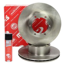 Brake Disc + Cleaner MASTER-SPORT 24012233022-SET-MSP OE Ref 33023501078 MASTER SPORT