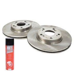 Brake Disc + Cleaner MASTER-SPORT 24012301101-SET-MSP OE Ref 45251S7AE10 MASTER SPORT