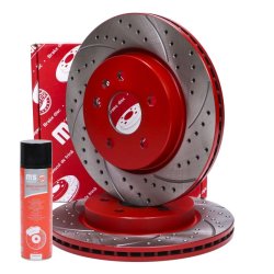 Brake Disc + Cleaner MASTER-SPORT 24012301141SE-SET-MSP OE Ref 13501303 MASTER SPORT