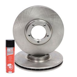 Brake Disc + Cleaner MASTER-SPORT 24012401231-SET-MSP OE Ref 5025611 MASTER SPORT