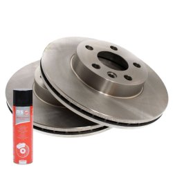 Brake Disc + Cleaner MASTER-SPORT 24012401281-SET-MSP OE Ref 7D0615301A MASTER SPORT