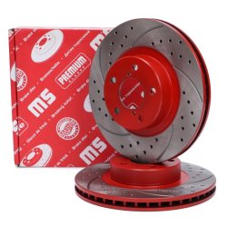 Brake Disc Set MASTER-SPORT 24012401451SE-SET-MS OE Ref 32006172 MASTER SPORT