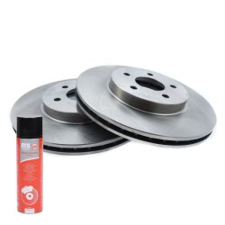 Brake Disc + Cleaner MASTER-SPORT 24012401611-SET-MSP OE Ref 1321488 MASTER SPORT