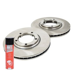 Brake Disc + Cleaner MASTER-SPORT 24012402201-SET-MSP OE Ref MB895464 MASTER SPORT