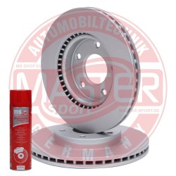 Brake Disc Set + Cleaner MASTER-SPORT 24012402471PR-SET-MSP OE Ref 402061KA3A MASTER SPORT