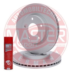 Brake Disc Set + Cleaner MASTER-SPORT 24012402471PR-SET-MSP OE Ref 402061KA3A MASTER SPORT