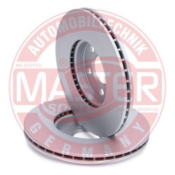Brake Disc Set MASTER-SPORT 24012402601PR-PCS-MS OE Ref 34116799351 MASTER SPORT
