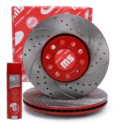 Brake Disc + Cleaner MASTER-SPORT 24012501051SE-SET-MSP OE Ref 4A0615301D MASTER SPORT
