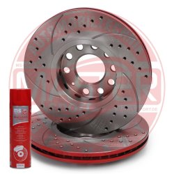 Brake Disc + Cleaner MASTER-SPORT 24012501051SE-SET-MSP OE Ref 4A0615301D MASTER SPORT